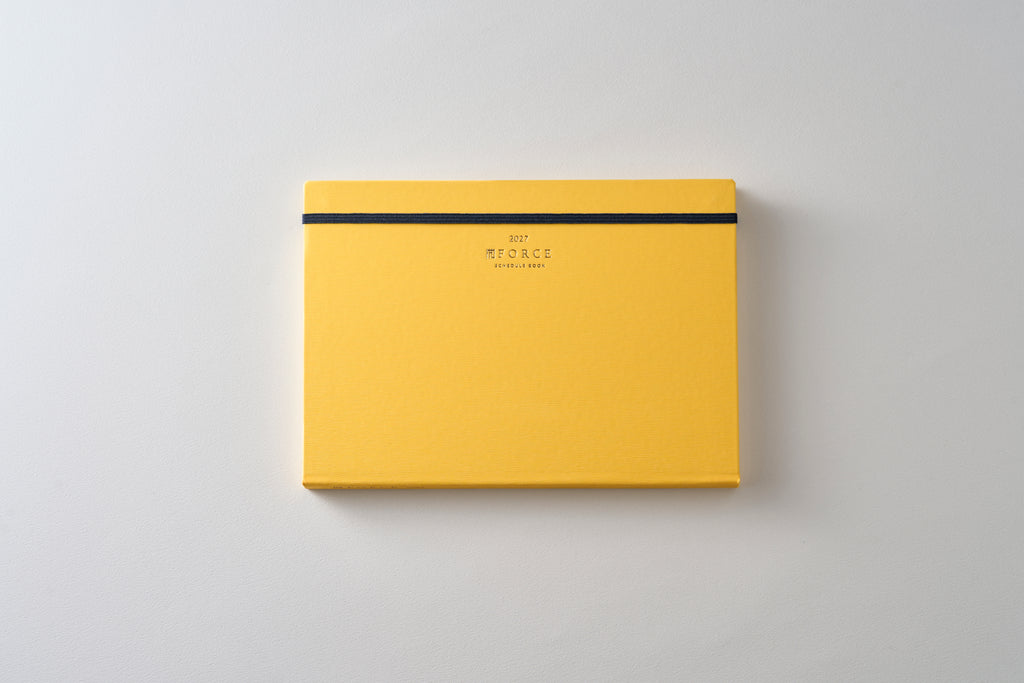 FORCE Schedule Book 2027 Thankful Gold