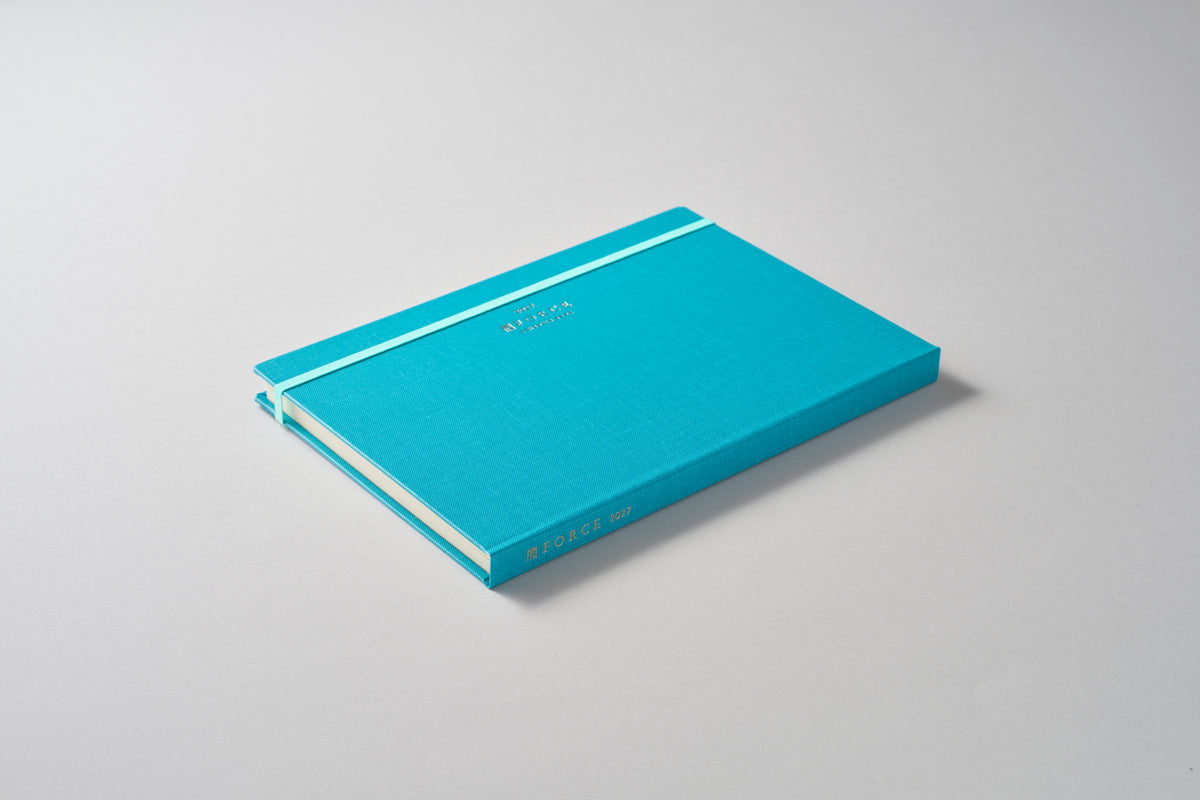 FORCE Schedule Book 2027 ターコイズ コアブルー
