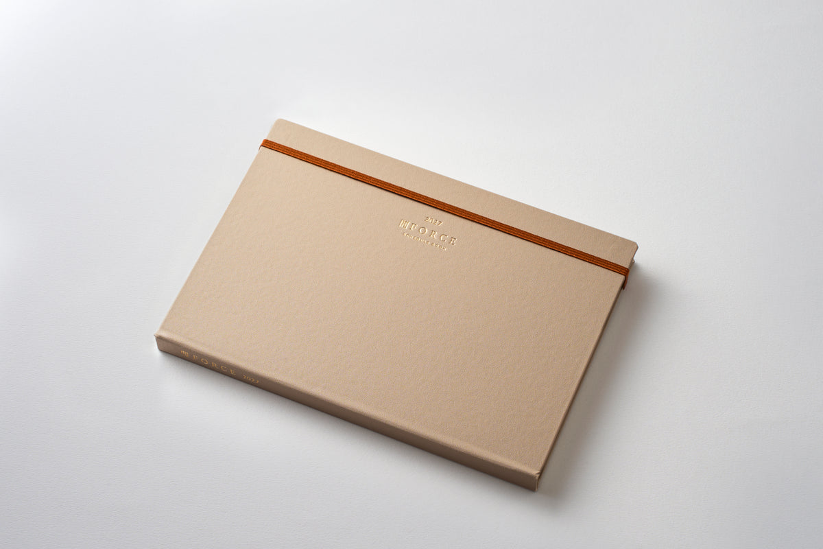 FORCE Schedule Book 2027 スロウ サンドベージュ