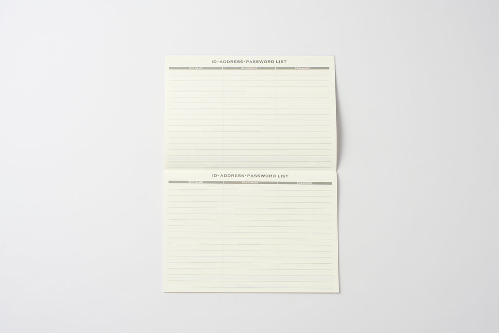 FORCE BOOKLET パーソナルタイプ