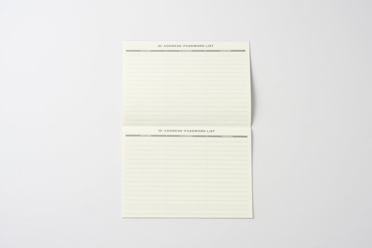 FORCE BOOKLET パーソナルタイプ