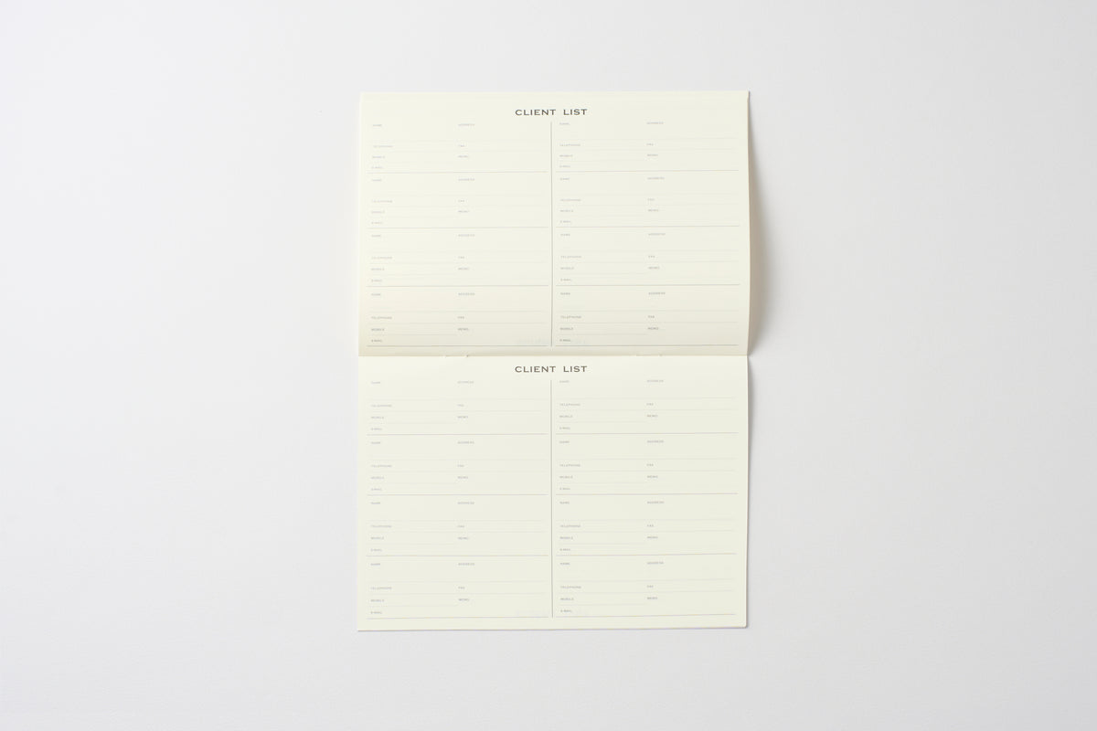 FORCE BOOKLET パーソナルタイプ
