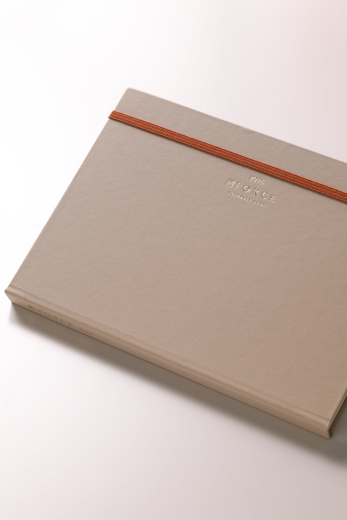 【2026年版】FORCE Schedule Book 2026 サンドベージュスロウ